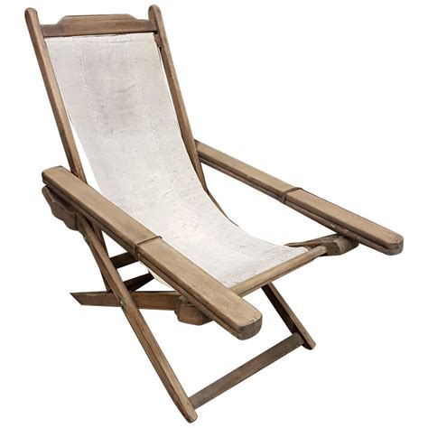 The low reclining plantation chair has a back and seat woven in one continuous section. Early 20th Century Weathered Teak Colonial Plantation ...
