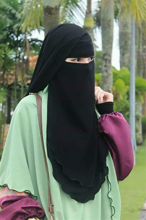 Pin By سفیہرنگریزّز On Love Niqab ️ Muslim Women Hijab