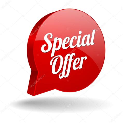 Red Special Offer Button Stock Vector Image By ©newartgraphics 41535411
