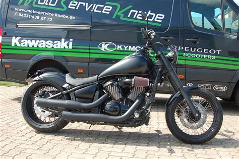 Details Zum Custom Bike Kawasaki Vn 900 Custom Des Händlers Moto