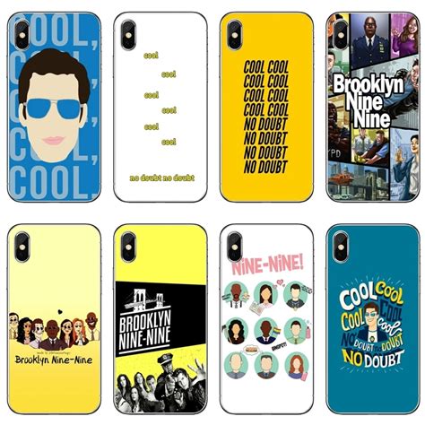 Brooklyn 99 Nine Nine Cool Slim Tpu Soft Accessories Phone Cover Case