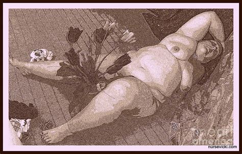 Reclining Nude With Tulips Photograph By Victoria Beasley Pixels