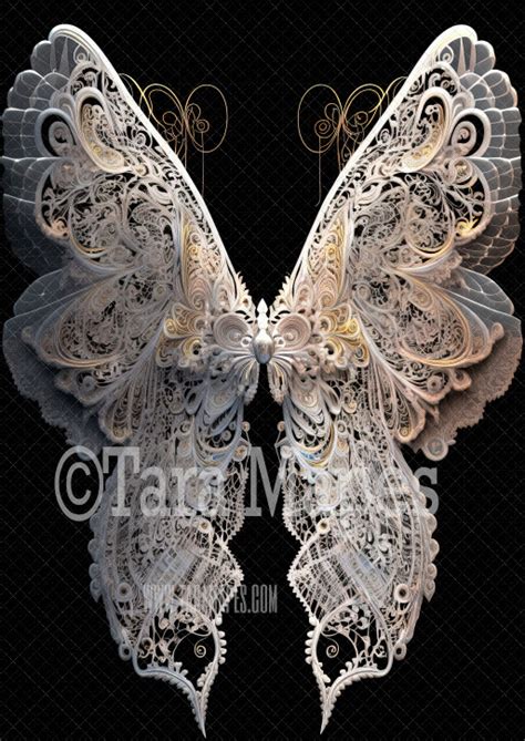 Delicate Fairy Wing Overlay Fairy Wing Overlay Digital Wings