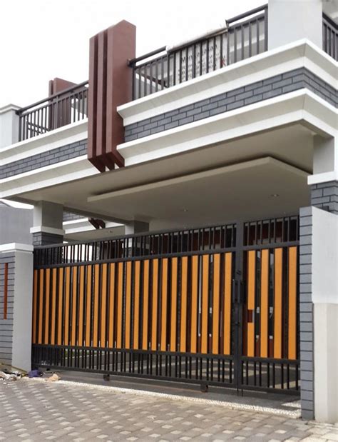 Pagar Minimalis Modern Home Gate Design House Gate Design Gate House
