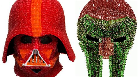 Star Wars Fan Spends 65 Hours Creating Darth Vader Helmet Using 1000