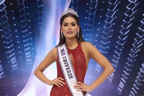 Miss Universe 2021 Miss Mexico Andrea Meza Crowned Miss Universe 2021