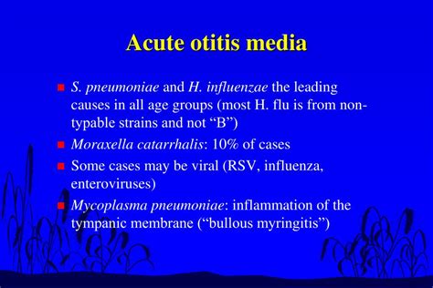 Antibiotics For Acute Otitis Media In Adults