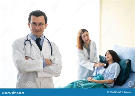 Doctor And Patient In Hospital Stock Photo Image Of Clinic