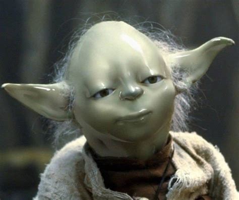 Yoda With Smooth Skin Roddlyterrifying