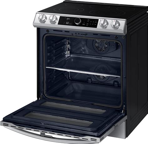 Samsung Ne63t8751ss 30 Inch Slide In Electric Smart Range With 5