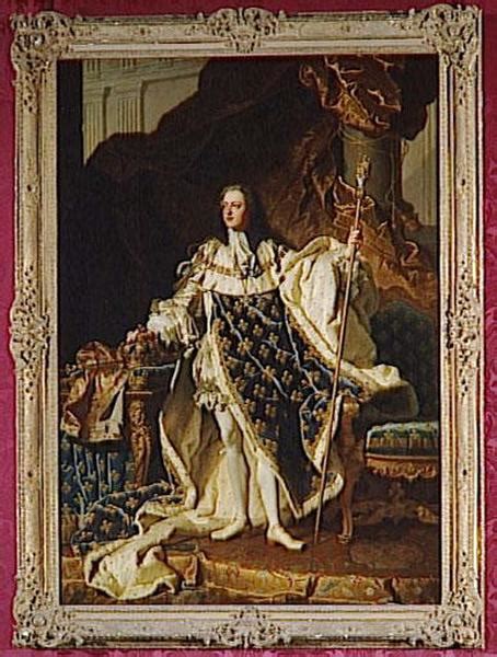 Paintings Reproductions Louis Xv Roi De France Et De Navarre 1710