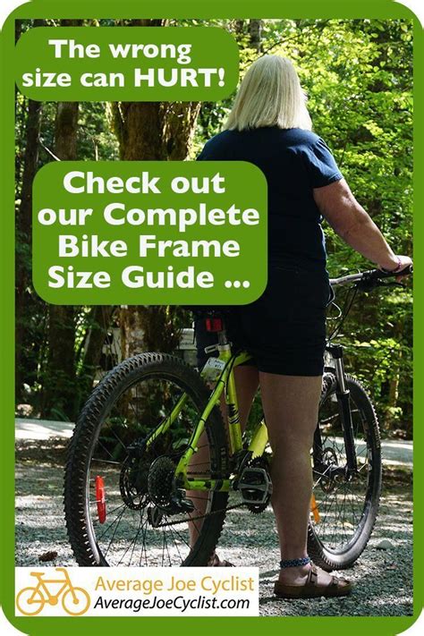 From frame size to extra features, here's how to find your perfect ride. This bike frame size guide will show you how to determine ...
