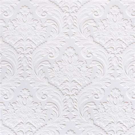 Brewster Anaglypta X 57 Sq Ft Paintable Vinyl Paintable Damask Unpasted
