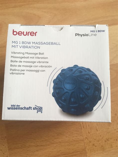 Beurer Mg 1 Bdw Physiolone Massageb Ball With Vibration Ebay