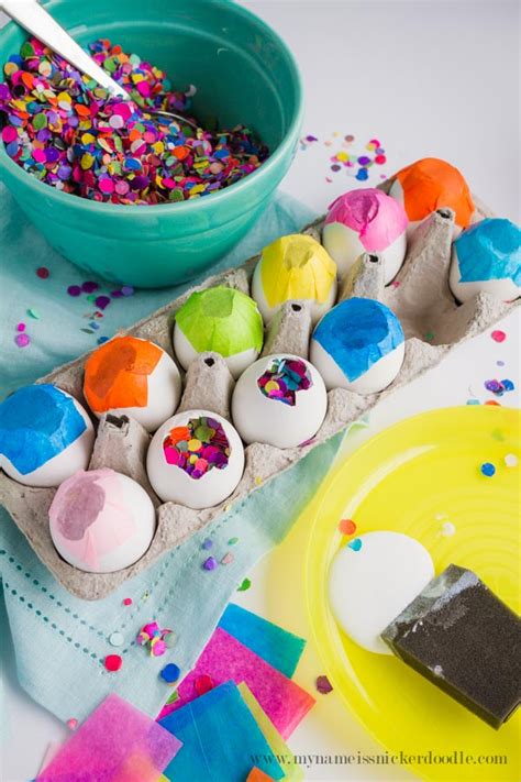 How To Make Fun Confetti Eggs For The Easter Holiday Hot