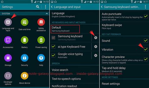 Inside Galaxy Samsung Galaxy S5 How To Enable Or Disable Key Tap