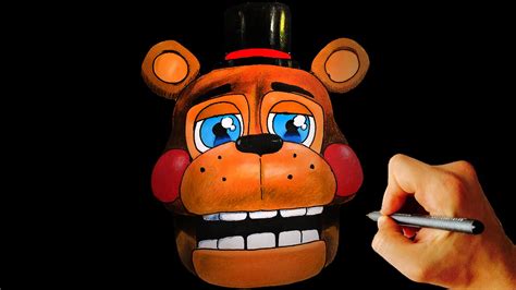 ♥ How To Draw Adventure Toy Freddy From Fnaf World Youtube