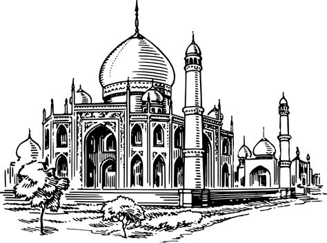 Gambar masjid jamek kuala lumpur. OnlineLabels Clip Art - Mosque 2