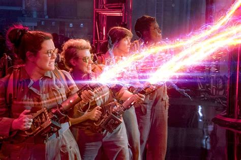 the new ghostbusters delivers it s a cheerful exercise in feminist nostalgia — except wait