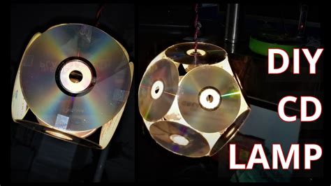 2 Types Of Cd Lamps Recycled Old Cds Craft Diwali Decoration Ideas