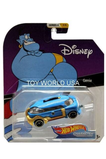 2019 Hot Wheels Disney Character Cars Series 4 Genie Aladdin 4 6 Fyv97 For Sale Online Ebay