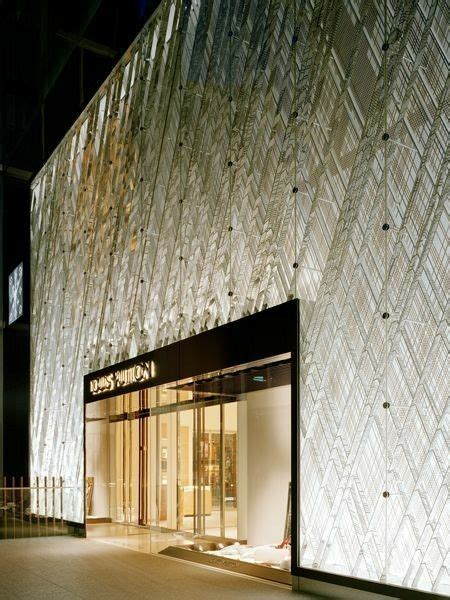 Louis Vuitton Facade Architecture Facade Lighting Facade