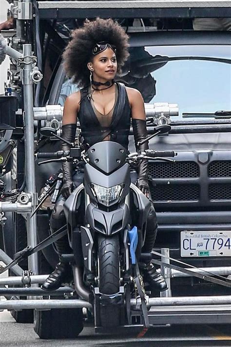 Zazie Beetz As Domino In Deadpool 2 2018 In 2022 Domino Marvel Zazie Beetz Domino