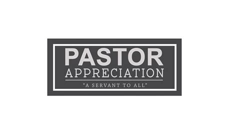 October Is Pastor Appreciation Month — The Missionary Church