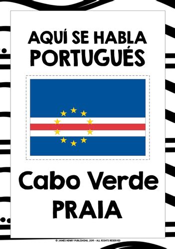 Spanish And Portuguese Speaking Countries Posters Teaching Resources