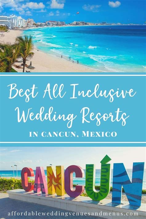 Mexico Wedding Packages Best All Inclusive Wedding Resorts In Cancun