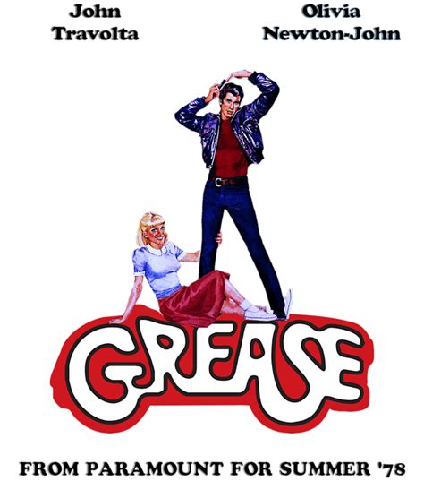 Grease Movie John Travolta Olivia Newton John T Shirt For Sale By