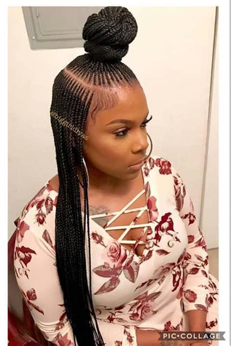 28 Fishtail Cornrows Hairstyles Arrinamay