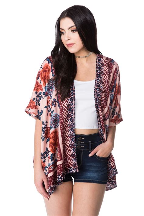 Phone support available, free domain, and free setup. Floral Border Pattern Kimono | Kimono pattern, Fashion ...