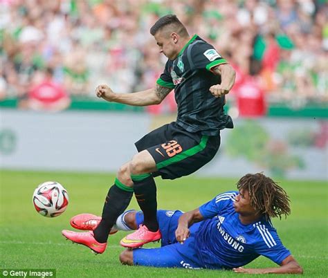 arsenal 0 1 monaco and werder bremen 3 0 chelsea match reports blues and gunners crash to