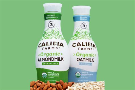 Califia Adds Organic Oat Almond Milks Food Business News