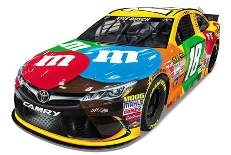 Nascar Jgr Reveals 2016 Mandms Paint Scheme Racer