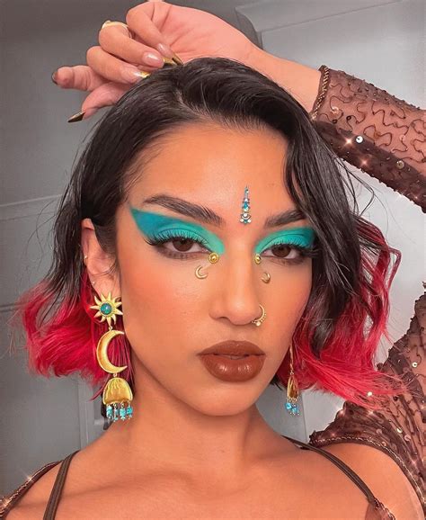 rowi singh⚡️🌻 on instagram “turquoise moment 🐬🐬🐬 south asian baddie energy in a colour i ve