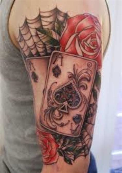 Aces tattoo can symbolize a wide variety of things, so that's why they happen to be some of the most commonly seen playing card tattoos out there. Ace of Spades Tattoos: Designs, Ideas, and Meanings | TatRing