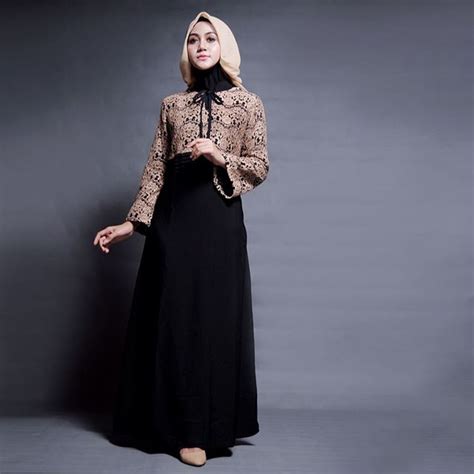 Dress brokat untuk anak 32. 18 Model Dress Brokat Cantik untuk Muslimah