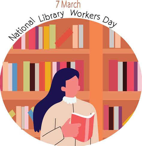 National Library Worker Day Vector Illustration 21081104 Vector Art At