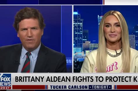 brittany aldean defends her transphobic comments on ‘tucker carlson billboard