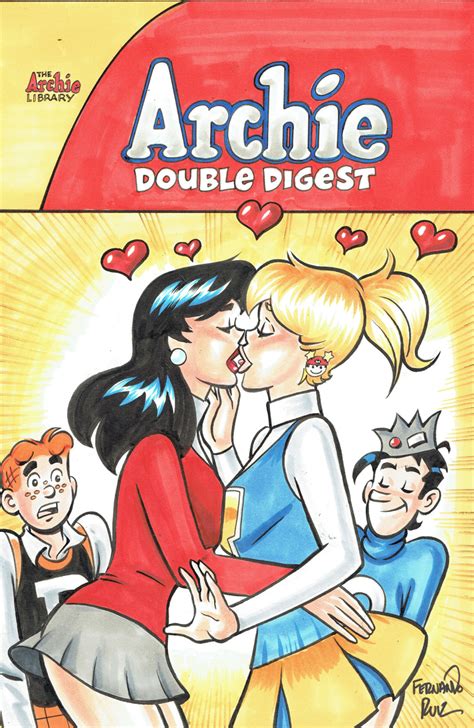 Rule 34 Archie Comics Betty Cooper Fernando Ruiz Gay Kissing Veronica