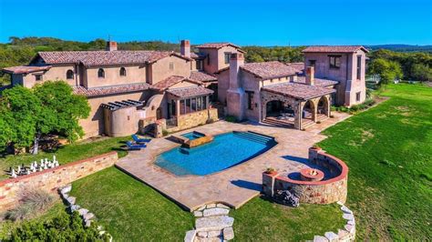 Charming Tuscan Inspired Mansion Offers Panoramic Views And Luxurious