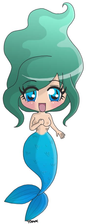 The Chibi Mermaid By Teaganlouise On Deviantart