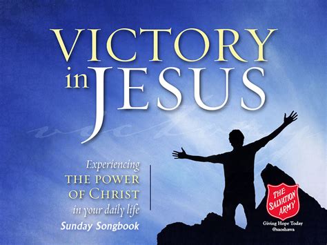 Victory In Jesus Just Looking