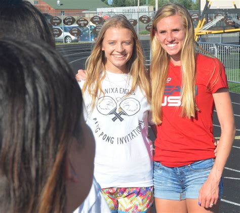 Welcome Home Olympian Courtney Frerichs Returns To Nixa After Running In Rio Christian