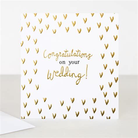 Cheers the happy couple with wedding congratulations cards that you can make in minutes. Magrudy.com - Caroline Gardner Congratulations on Your Wedding Card (HEL002) ‬
