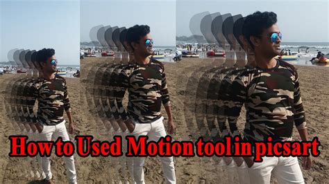 How To Give Motion Effect In Picsart Picsart Tutorial Ak Graphics
