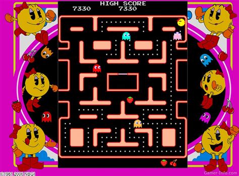 Ms Pac Man 1991 Video Game