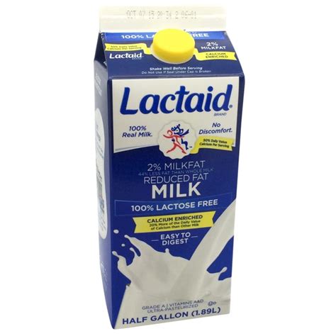 Lactaid 100 Lactose Free Reduced Fat 2 Milk With Calcium From H E B